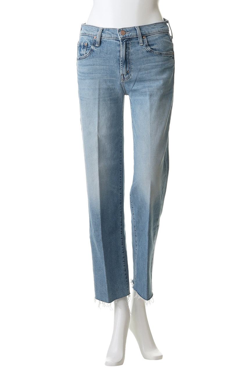 MOTHER ストレートデニム サイズ27 MOTHER(マザー)｜MID RISE RAMBLER ZIP ANKLE FRAY ストレートデニム