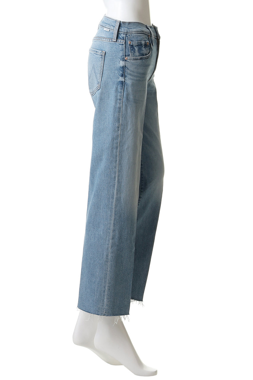 MOTHER(マザー)｜MID RISE RAMBLER ZIP ANKLE FRAY ストレートデニム