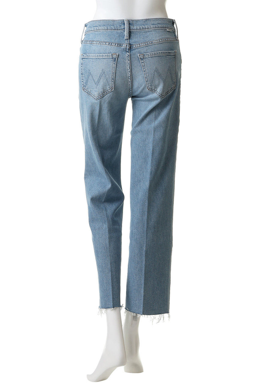 MOTHER(マザー)｜MID RISE RAMBLER ZIP ANKLE FRAY ストレートデニム