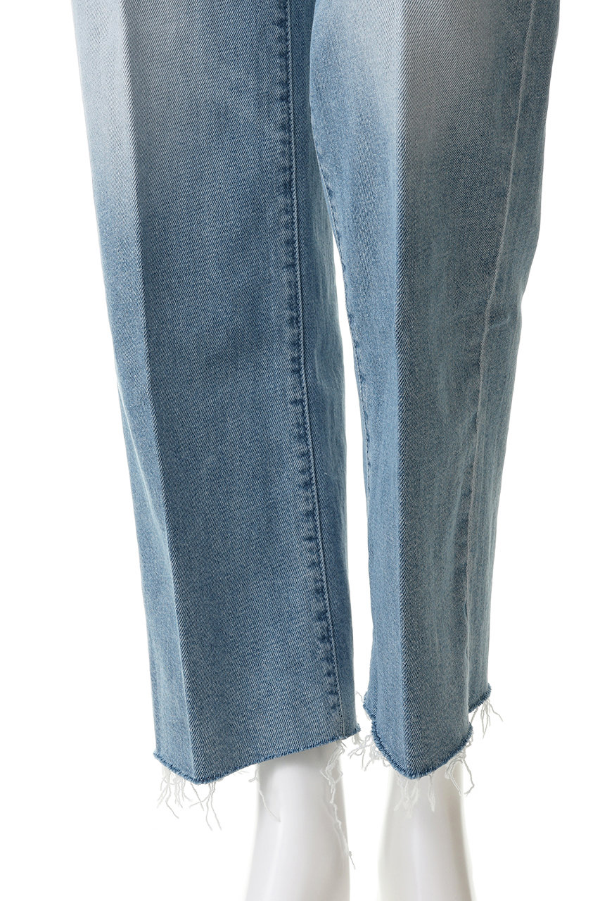 MOTHER(マザー)|MID RISE RAMBLER ZIP ANKLE FRAY ストレートデニム MOTHER(マザー)|MID RISE RAMBLER ZIP ANKLE FRAY ストレートデニム