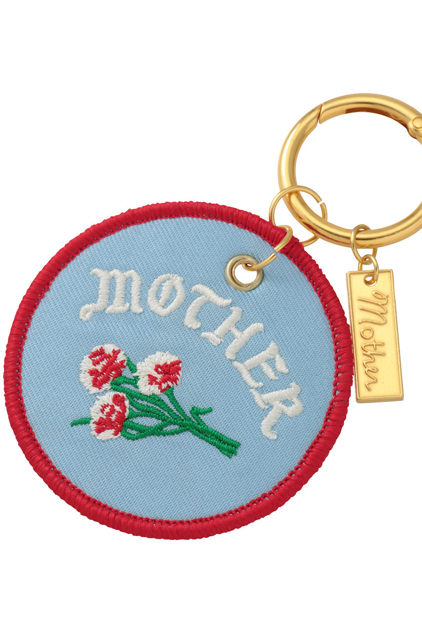 チーズ一家　ジッパーチャーム Mother MOTHER(マザー)｜THE CHAIN CHARM ピースチャーム (OVE)/ライトブルー
