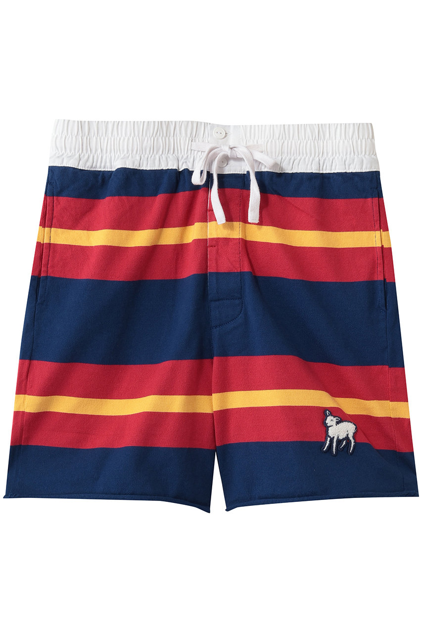 マザー/MOTHERのTHE BREATHER ボーダーハーフパンツ (GOB)(マルチ/4310600372)