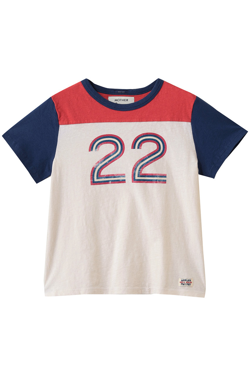 THE SPLIT GOODIE GOODIE ナンバープリントTシャツ (HRW)