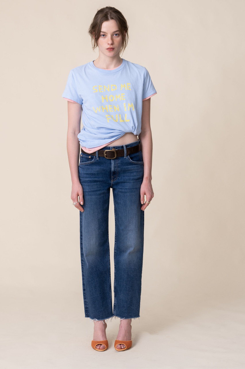 【極美品】アルベロベロ　デニム　ジーンズ　雨も楽しいね！ SALE】SIMONE ROCHA WIDE LEG PUDDLE JEANS W/ TURBO EMB – dim at noon