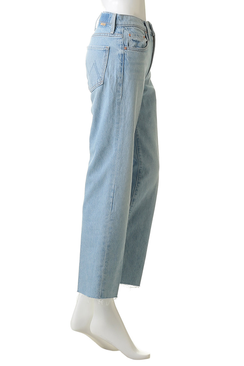 MOTHER(マザー)｜MID RISE RAMBLER ZIP ANKLE FRAY ストレートデニム