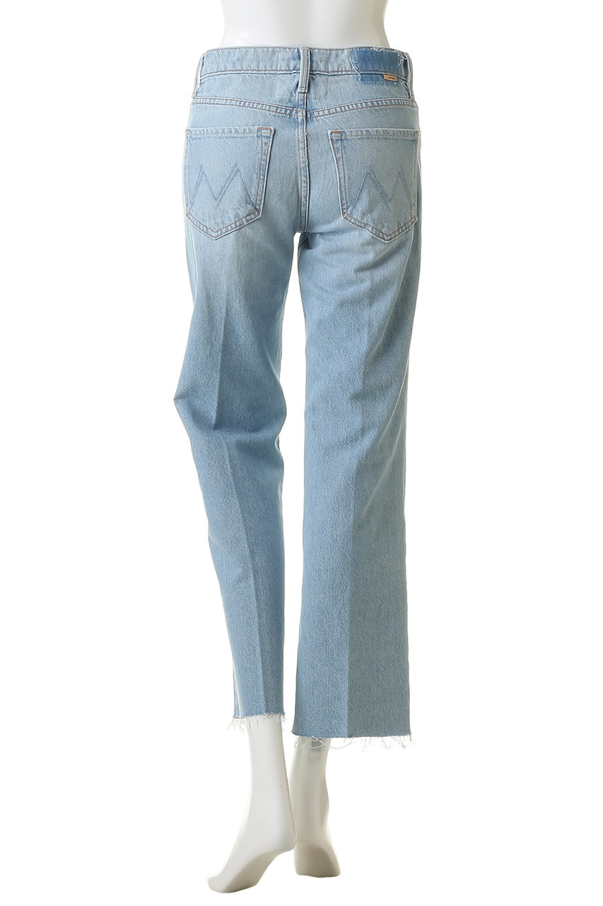 MOTHER(マザー)|MID RISE RAMBLER ZIP ANKLE FRAY ストレートデニム MOTHER(マザー)|MID RISE RAMBLER ZIP ANKLE FRAY ストレートデニム