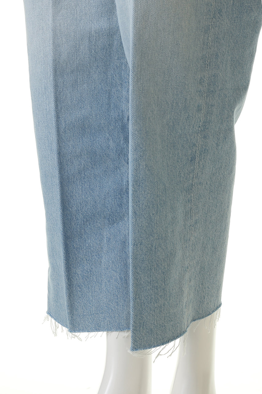 MOTHER(マザー)｜MID RISE RAMBLER ZIP ANKLE FRAY ストレートデニム