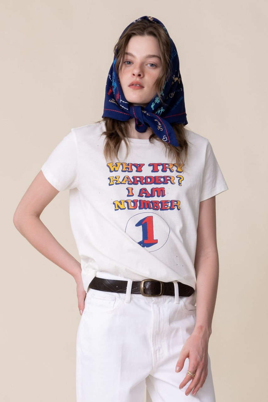 MOTHER(マザー)｜THE BOXY GOODIE GOODIE NUMBER1 Tシャツ (WYT