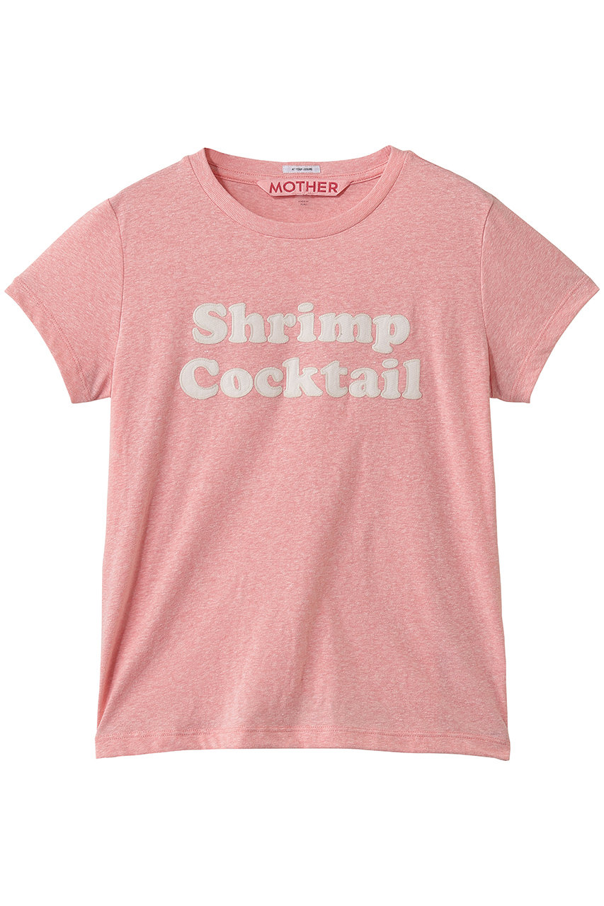 マザー/MOTHERのTHE BOXY GOODIE GOODIE Shrimp Cocktail Tシャツ (HRI)(ピンク/4310900299)