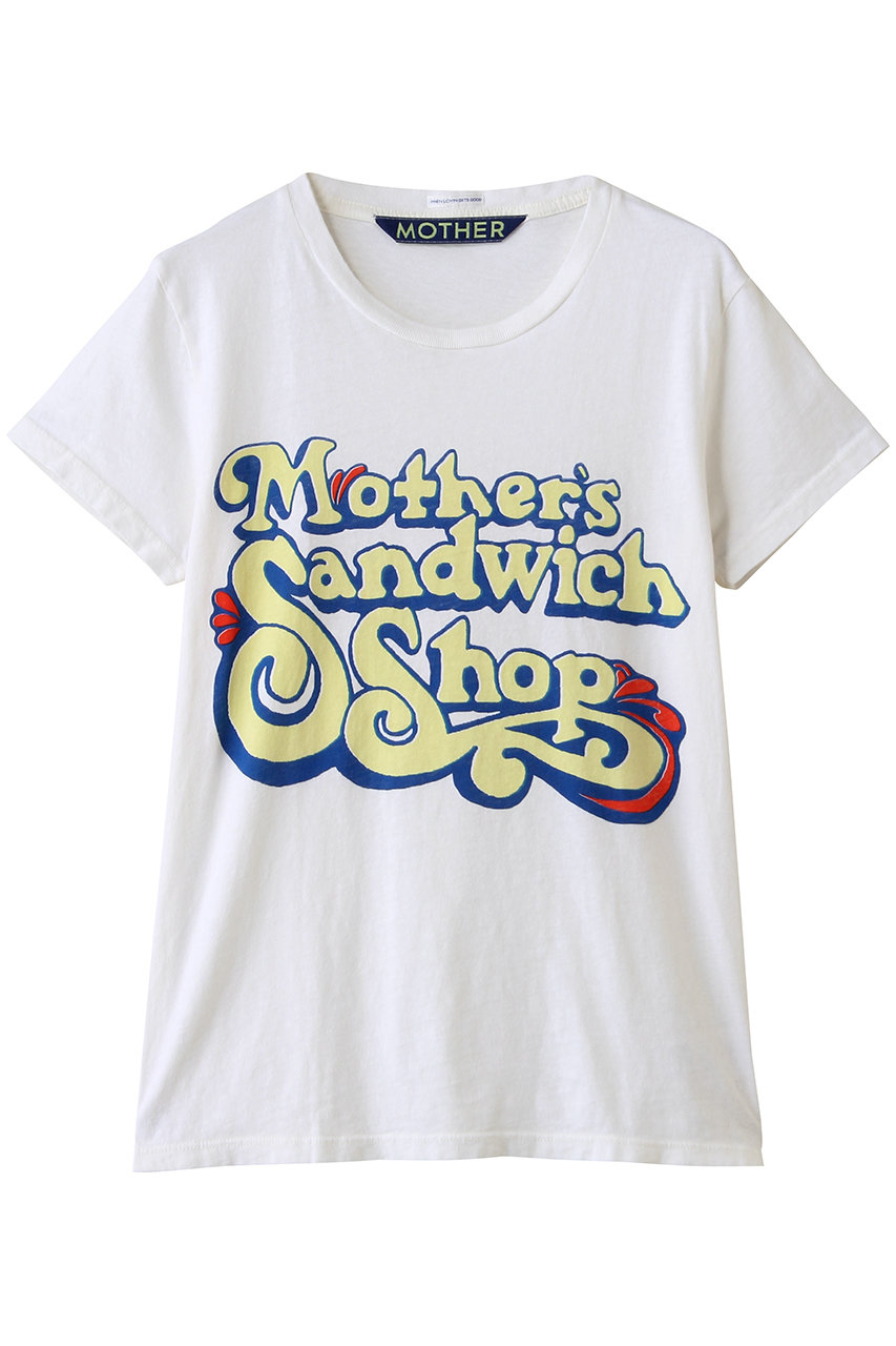 マザー/MOTHERのTHE BOXY GOODIE GOODIE Sandwich Shop Tシャツ (DWC)(ホワイト/4310900307)