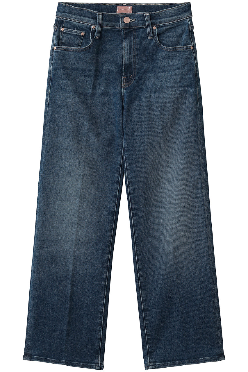 マザー/MOTHERのTHE MID RISE RAMBLER ZIP ANKLE ストレートデニム (CDF)(インディゴ/4310600484)