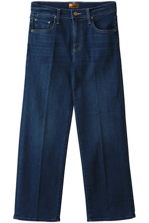 マザー/MOTHERのTHE MID RISE RAMBLER ZIP FLOOD ストレートデニム(PKU)(110600/110604)