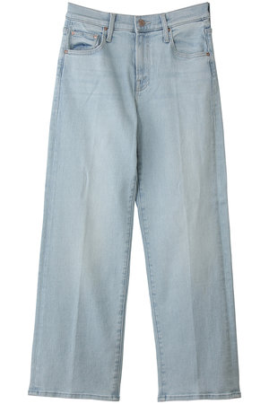 マザー/MOTHERのTHE MID RISE RAMBLER ZIP ANKLE ストレートデニム（ETY）(110600/110604)