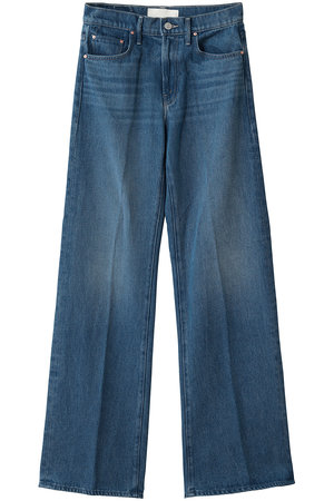 マザー/MOTHERのTHE MID RISE LASSO SNEAK ワイドデニム（BGR）(110600/110604)