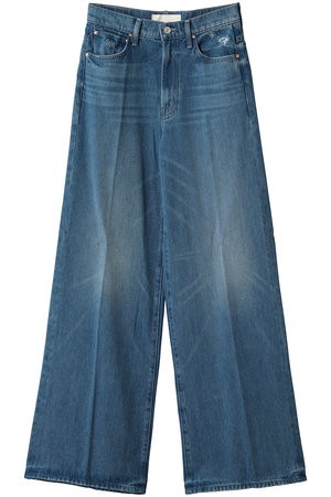 マザー/MOTHERのTHE DITCHER ROLLER ZIP SKIMP ワイドデニム（TUM）(110600/110604)