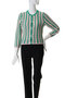 THE CREW NECK CARDIGAN ウェーブニットカーディガン（GPC） グリーン S マザー/MOTHER