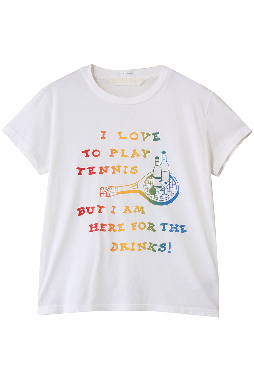 マザー/MOTHERのTHE BOXY GOODIE GOODIE DRINKS Tシャツ（ILP） ホワイト S(ホワイト/4410900001)