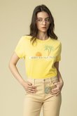 THE ITTY BITTY RINGER パームツリー ロゴTシャツ（DSM）