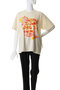 THE SLEEP-OVER サン＆フラワー Tシャツ（WRH） オフホワイト S マザー/MOTHER