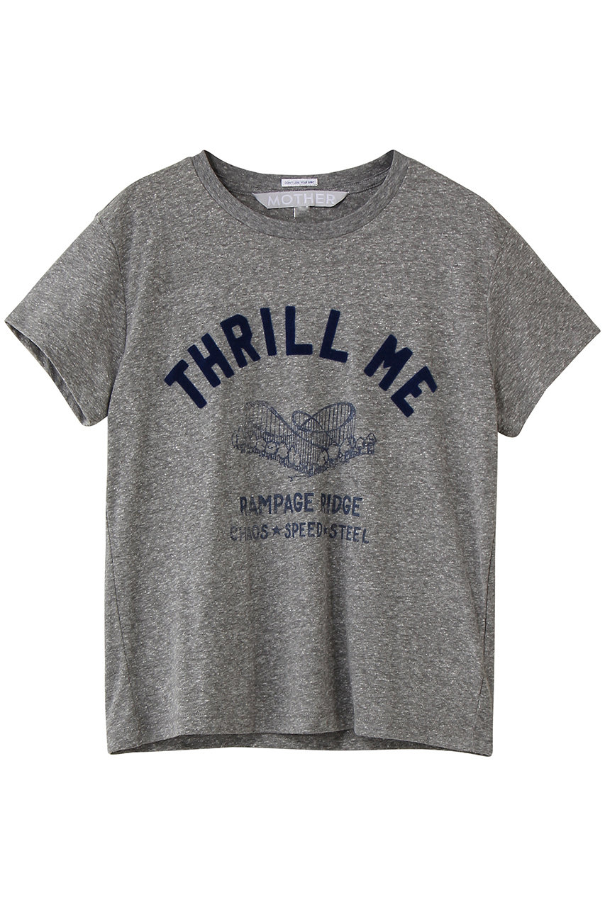 マザー/MOTHERのTHE BOXY GOODIE GOODIE THRILL ME Tシャツ（THM）(グレー/4410900024)