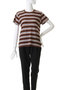 THE BOXY GOODIE GOODIE マルチボーダーTシャツ（JRM） マザー/MOTHER