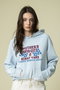 THE SQUARE HOODIE フラッグプリントフーディー（MAC） マザー/MOTHER