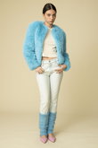 【DAZZLER】THE POLAR OPPOSITE フェイクファージャケット（BYH）