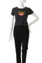 THE ITTY BITTY RINGER リッププリントTシャツ（HEM） マザー/MOTHER