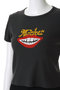 THE ITTY BITTY RINGER リッププリントTシャツ（HEM） マザー/MOTHER