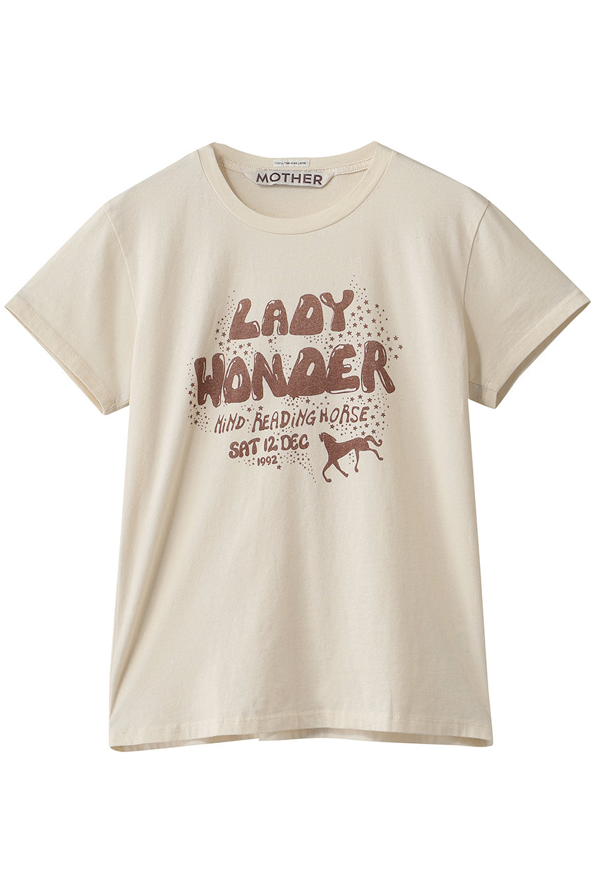 マザー/MOTHERのTHE BOXY GOODIE GOODIE LADY WONDER Tシャツ（DYW）(アイボリー/4410900239)