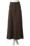【日本限定】THE CIRCLE MAXI FRAY SKIRT マキシフレアスカート（CBW） マザー/MOTHER