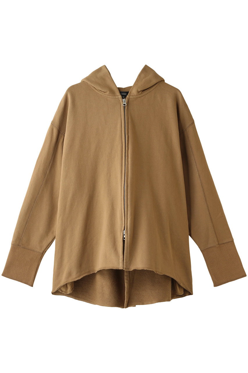 SALE 【50%OFF】 FLORENT フローレント DERABE SHAVE裏毛パーカー キャメル