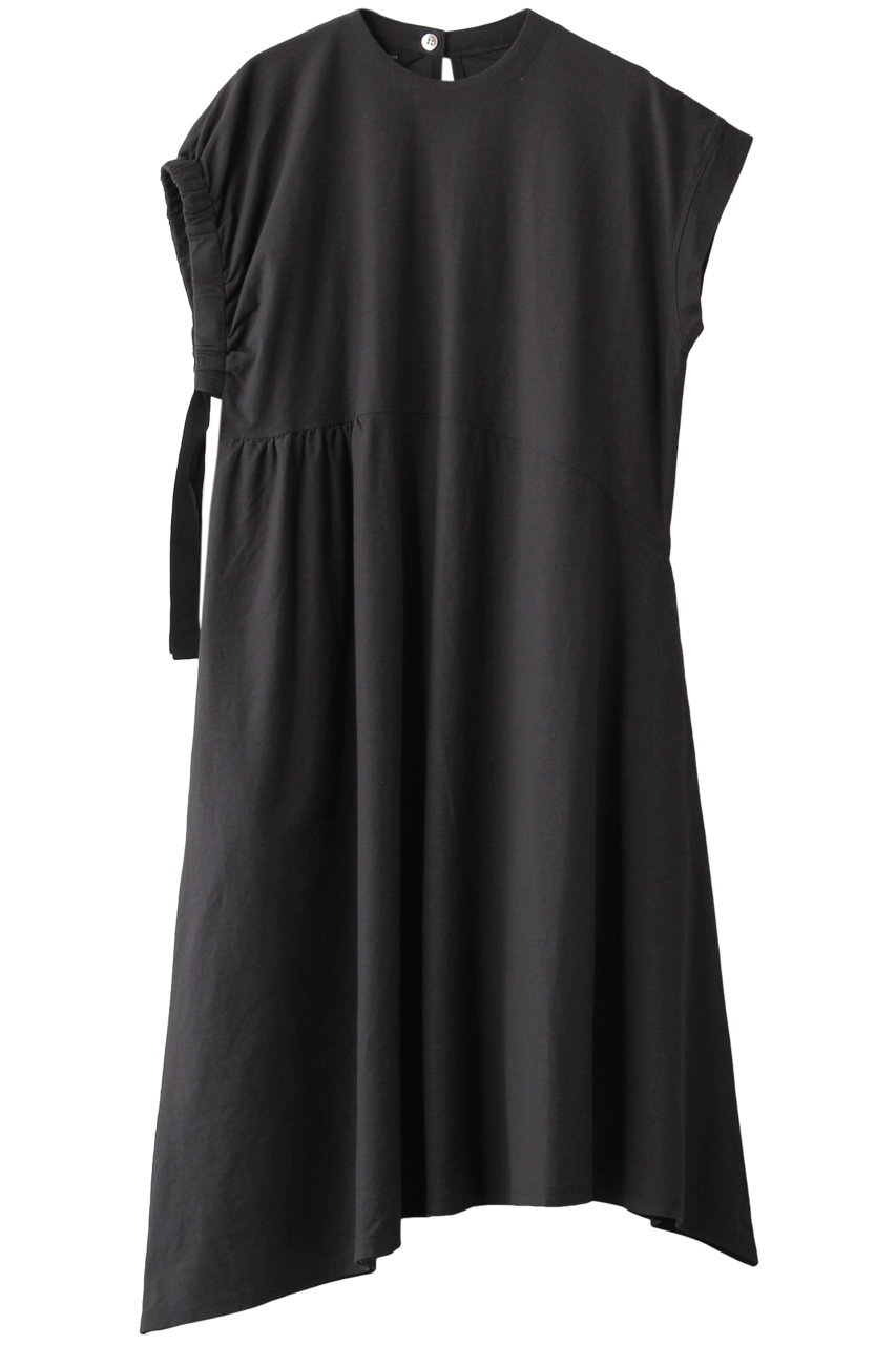 Florent フローレント Derabe Clairツイルワンピース チャコールグレー の通販 Elleshop エル ショップ