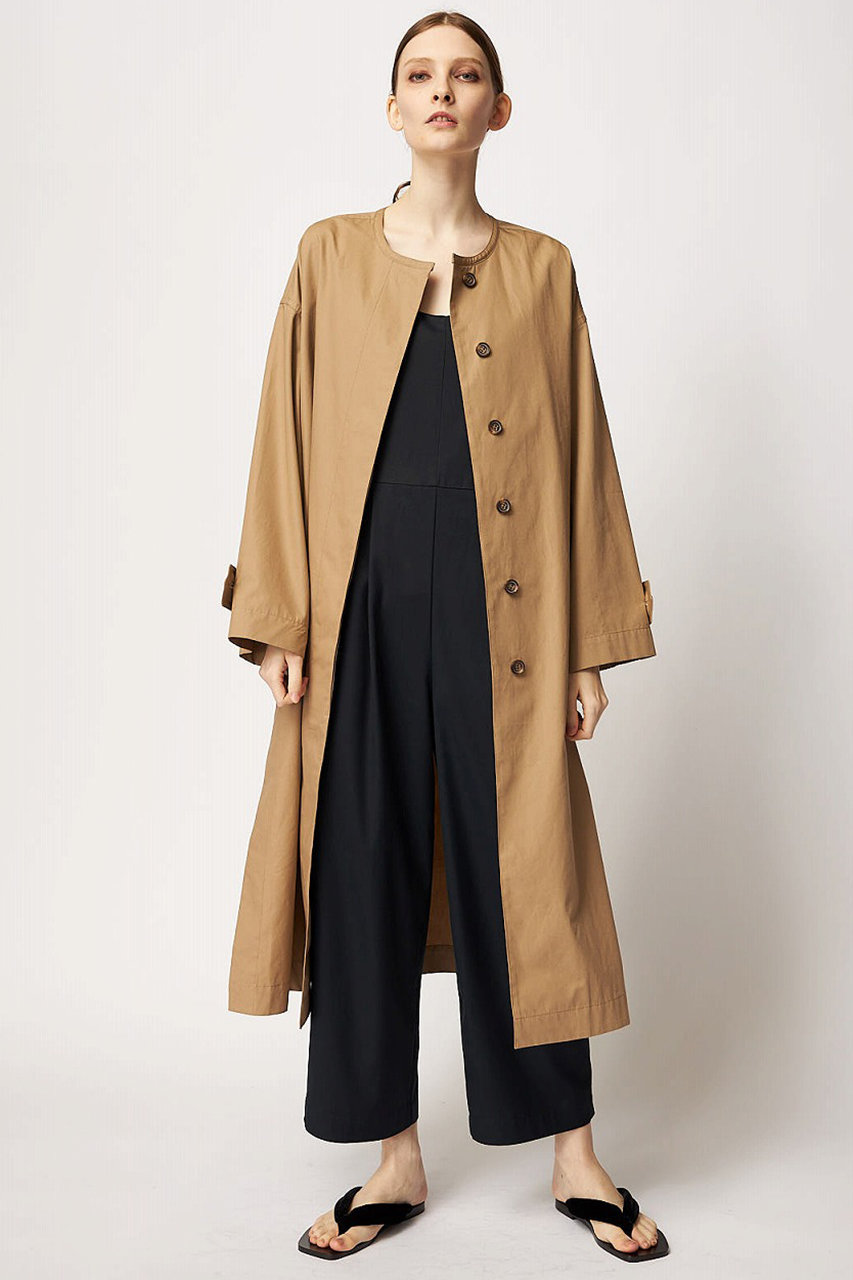 Florent フローレント 高密度コンパクトウェザーワンピース ベージュ の通販 Elleshop エル ショップ