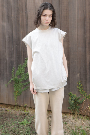 フローレント/FLORENTの【FLORENT RELAX】天竺フレンチスリーブTシャツ