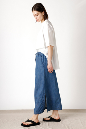 フローレント/FLORENTのライトデニムロングスカート