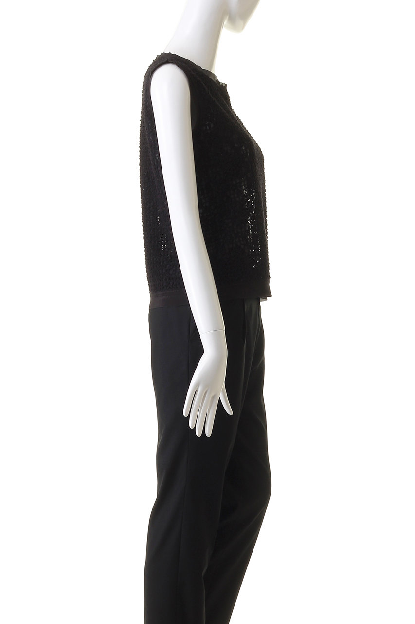 FLORENT(フローレント)｜フェザーチュール ノースリーブ ニット 