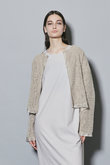 フェザーチュール ニット カーディガン