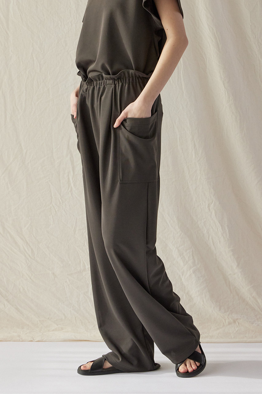 POWDER PLANE STRETCH WIDE PANTS | PANTS | Florent｜フローレント