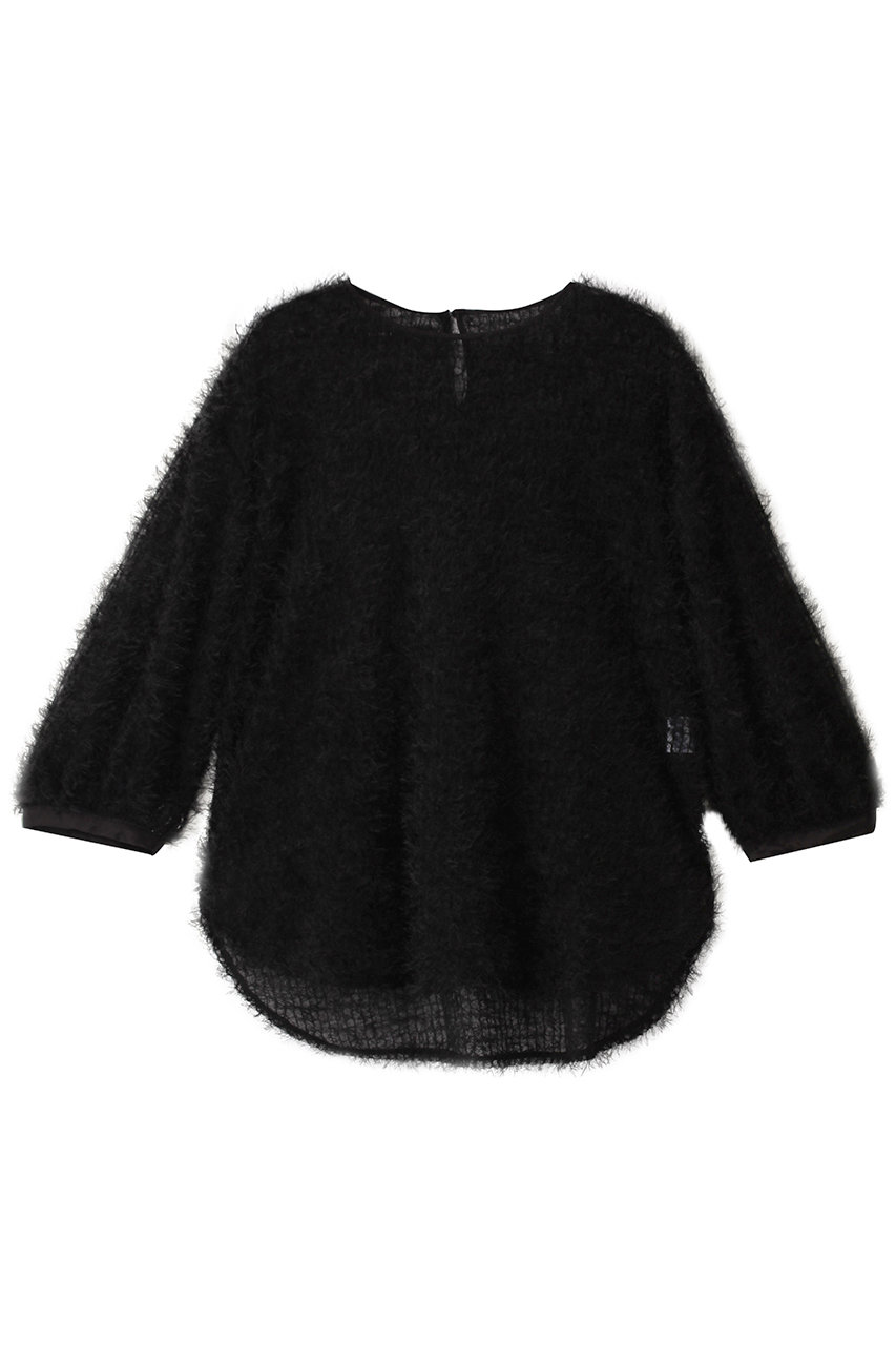 FLORENT フェザー チュール トップス (ブラック, 1) フローレント ELLE SHOP FLORENT フェザー チュール トップス (ブラック, 1) フローレント ELLE SHOP
