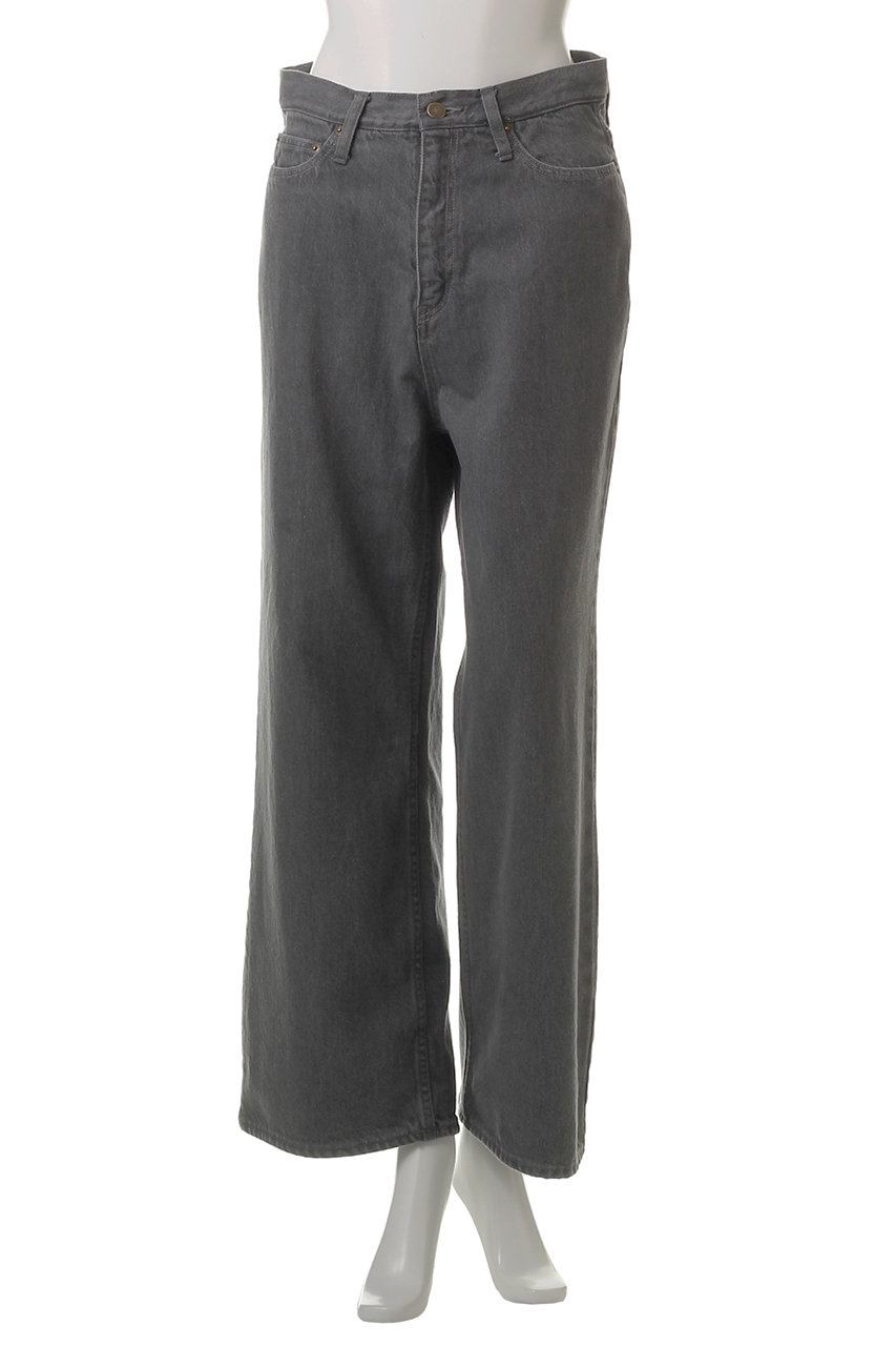 FLORENT(フローレント)｜ストレート デニム/グレー の通販