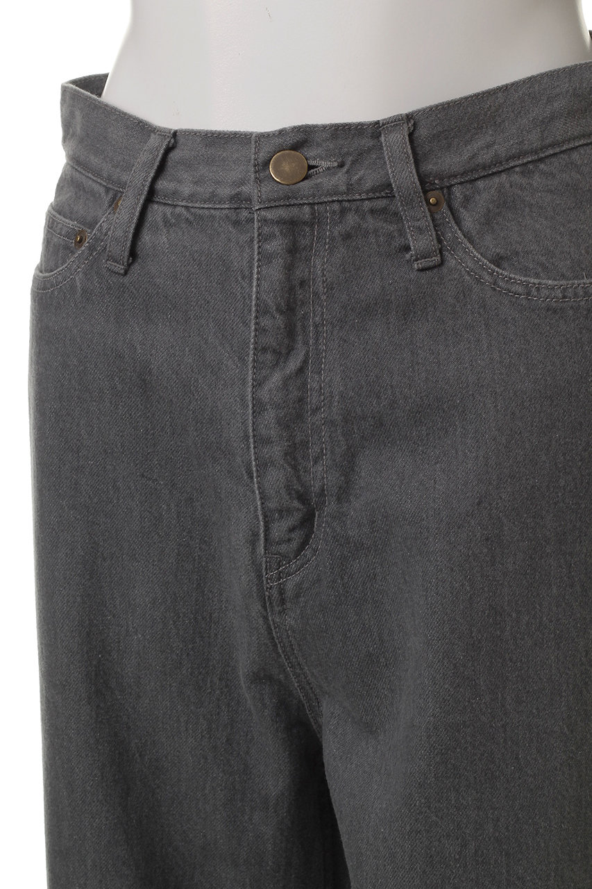 FLORENT(フローレント)｜ストレート デニム/グレー の通販