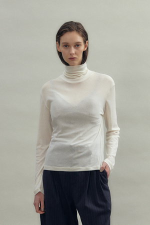 フローレント/FLORENTのリブ タートルネック カットソー(110100/110103)