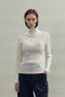 リブ タートルネック カットソー フローレント/FLORENT
