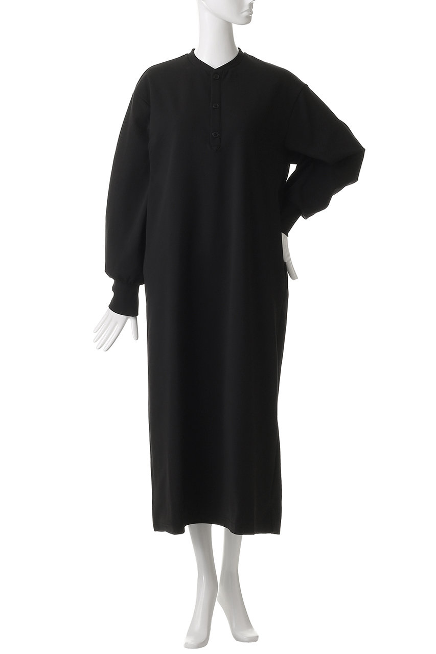 FLORENT(フローレント)｜ストレッチ カットソー ワンピース/ブラック