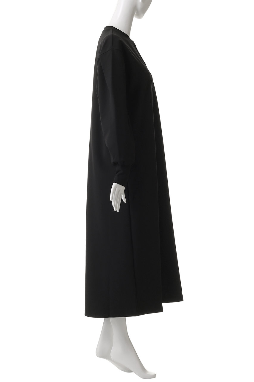 FLORENT(フローレント)｜ストレッチ カットソー ワンピース/ブラック