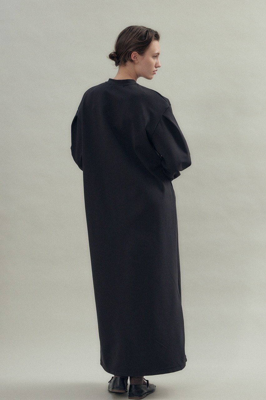 FLORENT(フローレント)｜ストレッチ カットソー ワンピース/ブラック