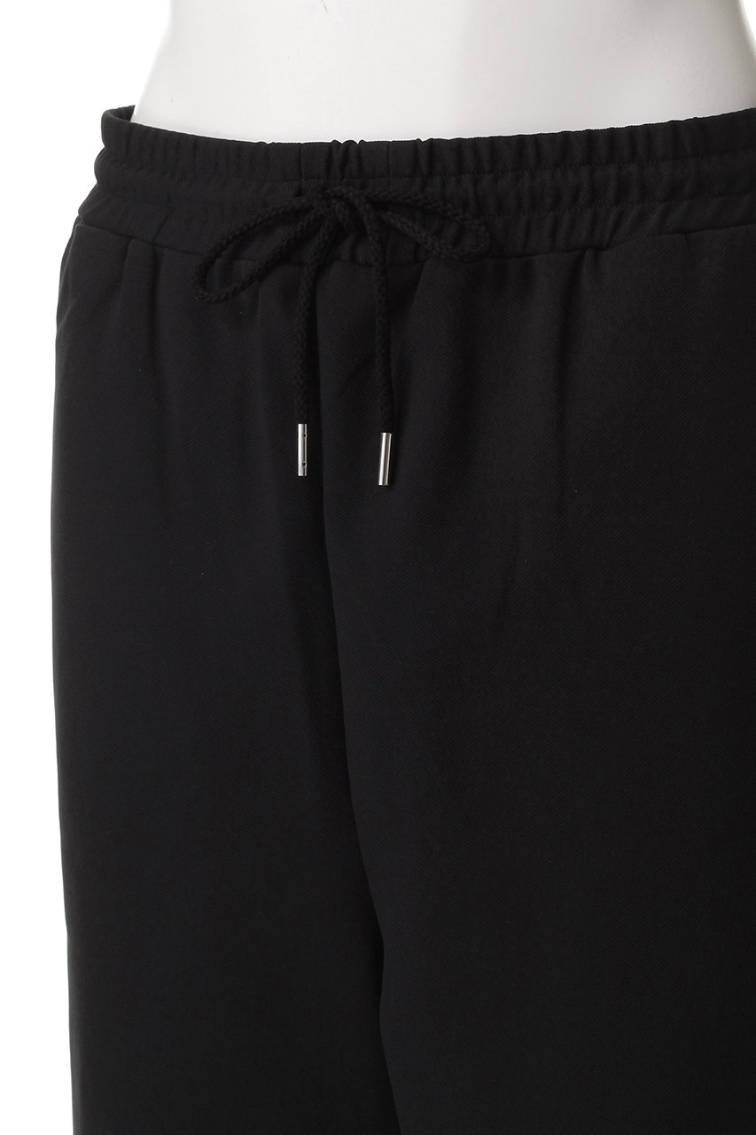 FLORENT(フローレント)｜ストレッチ ワイド パンツ/ブラック の通販