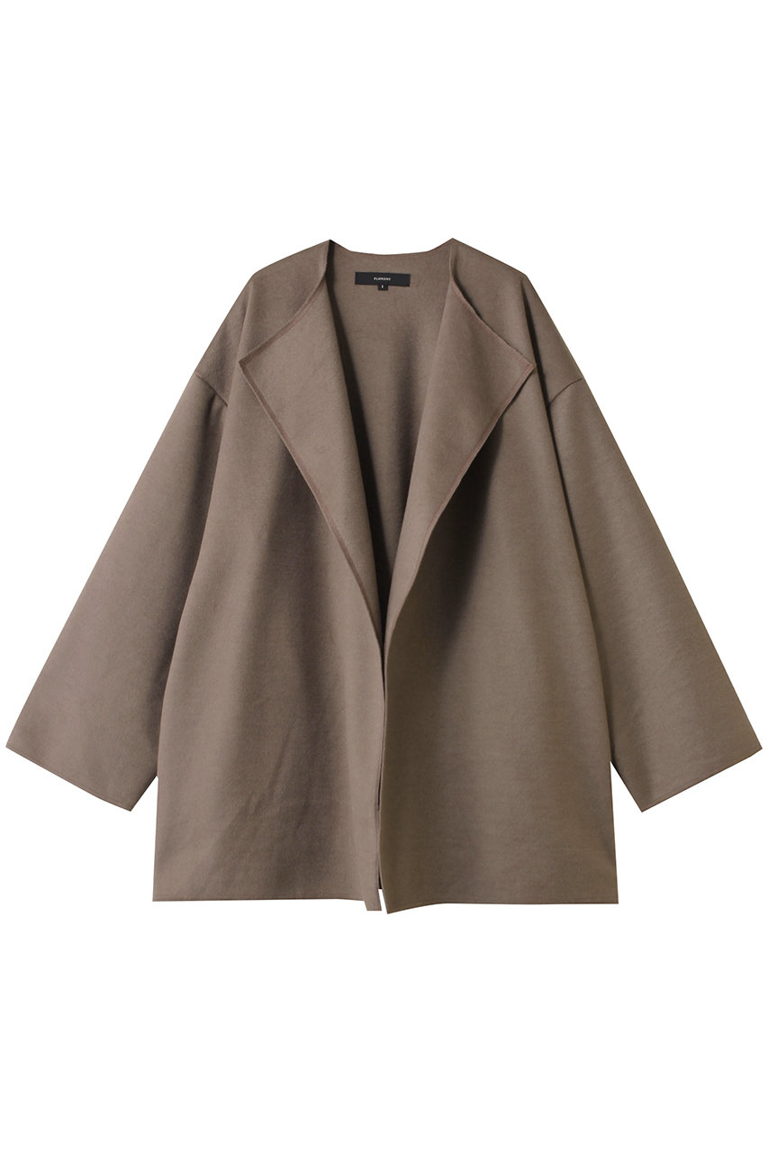 FLORENT ドロップショルダー ライトアウター (ココア, 1) フローレント ELLE SHOP FLORENT ドロップショルダー ライトアウター (ココア, 1) フローレント ELLE SHOP