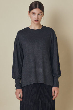 フローレント/FLORENTのベア天竺 ニット クルーネック プルオーバー(110300/110301)